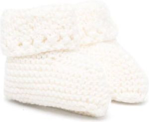 Patachou chunky knit socks White
