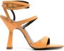 Patrizia Pepe 100mm ankle-strap sandals Orange - Thumbnail 1