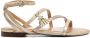 Patrizia Pepe buckle-fastened leather sandals Gold - Thumbnail 1