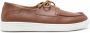Paul & Shark lace-up leather Boat shoes Brown - Thumbnail 1