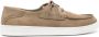 Paul & Shark lace-up suede Boat shoes Green - Thumbnail 1