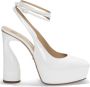 Paul Andrew Levitate 130mm patent leather pumps White - Thumbnail 1