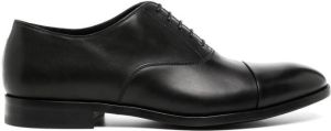 Paul Smith almond-toe lace-up shoes Black