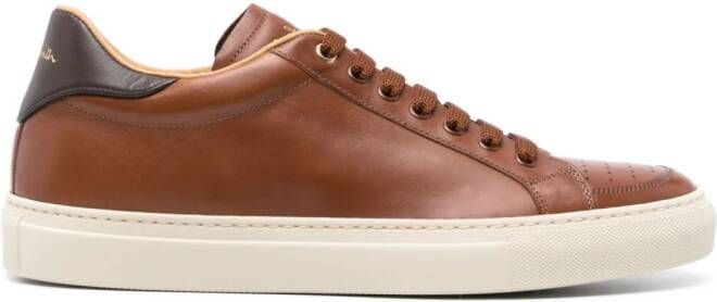 Paul Smith Banf leather sneakers Brown