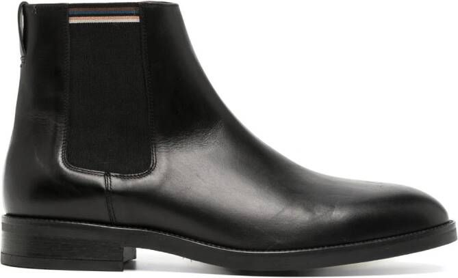 Paul Smith Cedric leather boots Black