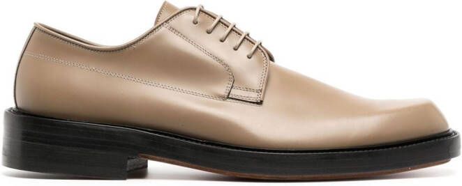 Paul Smith chunky-sole lace-up derby shoes Brown