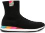 Paul Smith Comet logo-patch high-top sneakers Black - Thumbnail 1