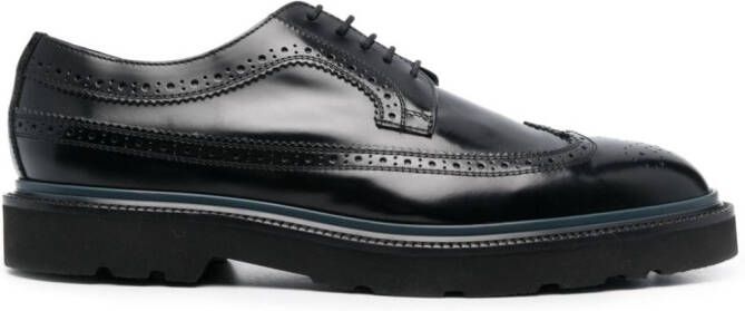 Paul Smith Count decorative-stitching brogues Black