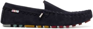 Paul Smith Dustin suede driving loafers Blue