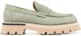 Paul Smith Felicity 40mm suede loafers Green - Thumbnail 1