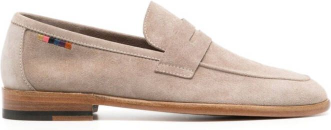 Paul Smith Figaro suede loafers Neutrals