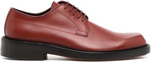 Paul Smith lace-up fastening derby shoes Red