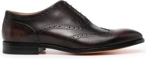 Paul Smith lace-up leather brogues Black