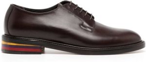 Paul Smith leather lace-up brogues Brown