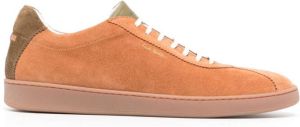 Paul Smith leather suede low-top sneakers Brown