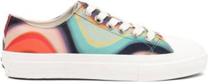 Paul Smith logo-detail swirl-print sneakers Multicolour