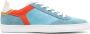 Paul Smith logo-print suede lace-up sneakers Blue - Thumbnail 1