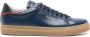 Paul Smith logo-stamp leather sneakers Blue - Thumbnail 1