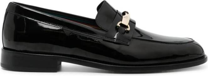 Paul Smith Montego patent leather loafers Black