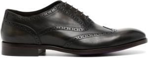Paul Smith perforated-detail brogue shoes Green