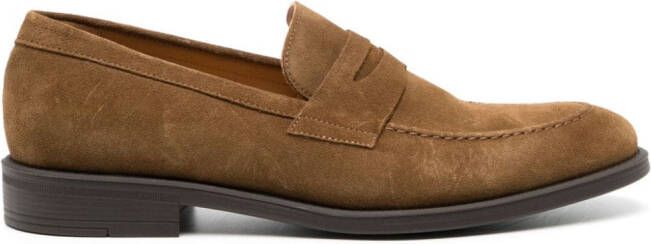 Paul Smith Remi suede loafers Brown