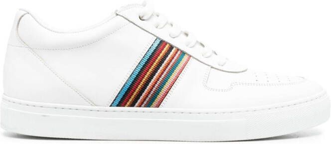 Paul Smith Signature Stripe lace-up sneakers White