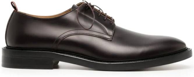 Paul Smith Silva leather Derby shoes Brown