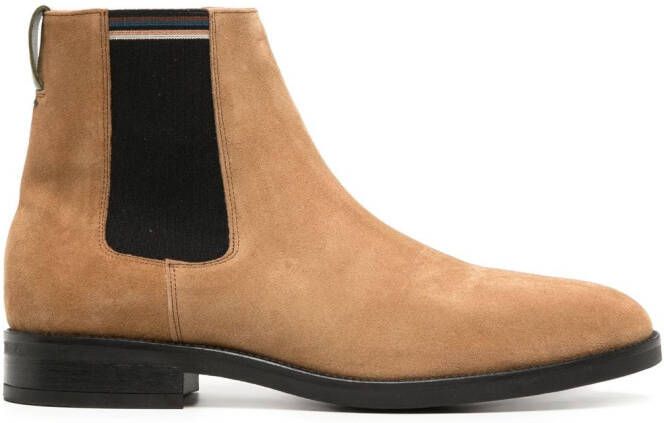 Paul Smith suede Chalsea boots Brown