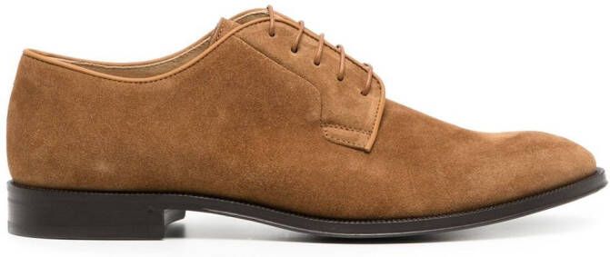Paul Smith suede derby shoes Brown