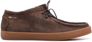 Paul Smith Vargo suede lace-up boots Brown