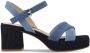 Paul Warmer x Roberto Festa Tella 75mm platform sandals Blue - Thumbnail 1