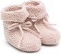 Paz Rodriguez fine-knit pre-walkers Pink - Thumbnail 1
