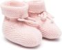 Paz Rodriguez slip-on knitted pre-walkers Pink - Thumbnail 1