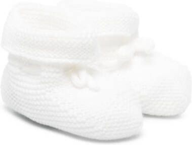 Paz Rodriguez slip-on knitted pre-walkers White