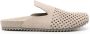 Pedro Garcia perforated suede mules Neutrals - Thumbnail 1