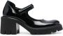 Pedro Garcia Zorana 85mm patent-leather pumps Black - Thumbnail 1