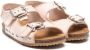 Pèpè buckle-fastening leather sandals Neutrals - Thumbnail 1
