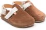 Pèpè closed-toe suede sandals Brown - Thumbnail 1