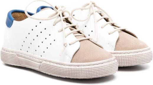 Pèpè colour-block lace-up sneakers White