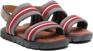 Pèpè double-strap sandals Grey
