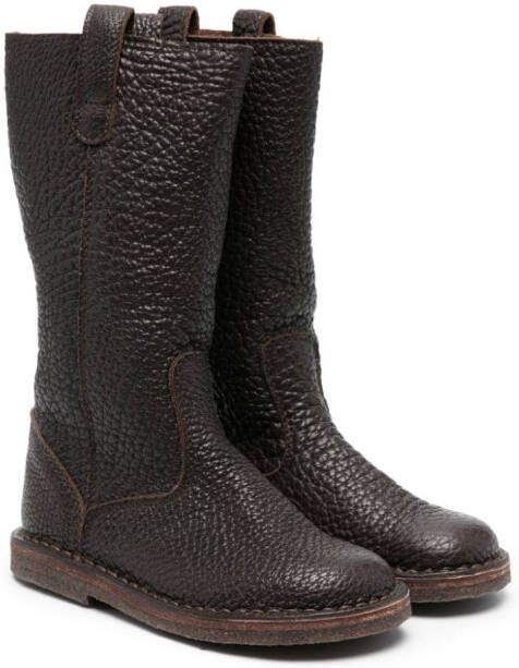 Pèpè Dune leather boots Brown