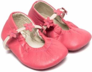 Pèpè Elf leather ballerina shoes Pink