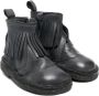Pèpè fringed leather ankle boots Blue - Thumbnail 1