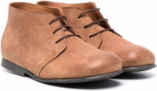 Pèpè lace-up desert boots Brown