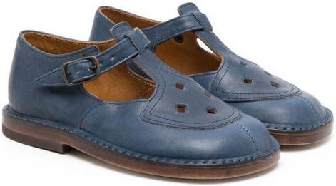 Pèpè leather closed-toe sandals Blue