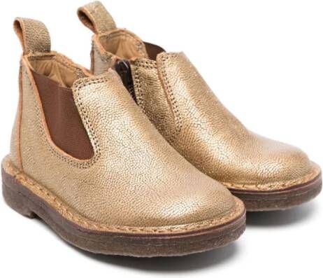 Pèpè Leo leather boots Gold
