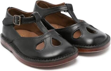 Pèpè Lucy leather sandals Black