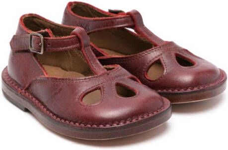 Pèpè Lucy leather sandals Red