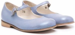 Pèpè Martina buckled ballerinas Blue