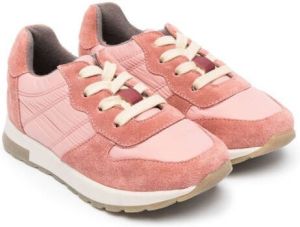 Pèpè panelled low-top sneakers Pink